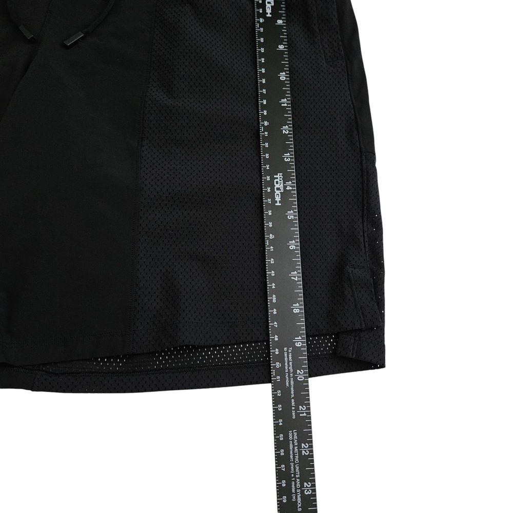 Lululemon (Men's Medium) T.H.E. Shorts Black Mesh Athletic Breathable Drawstring - Picture 7 of 7